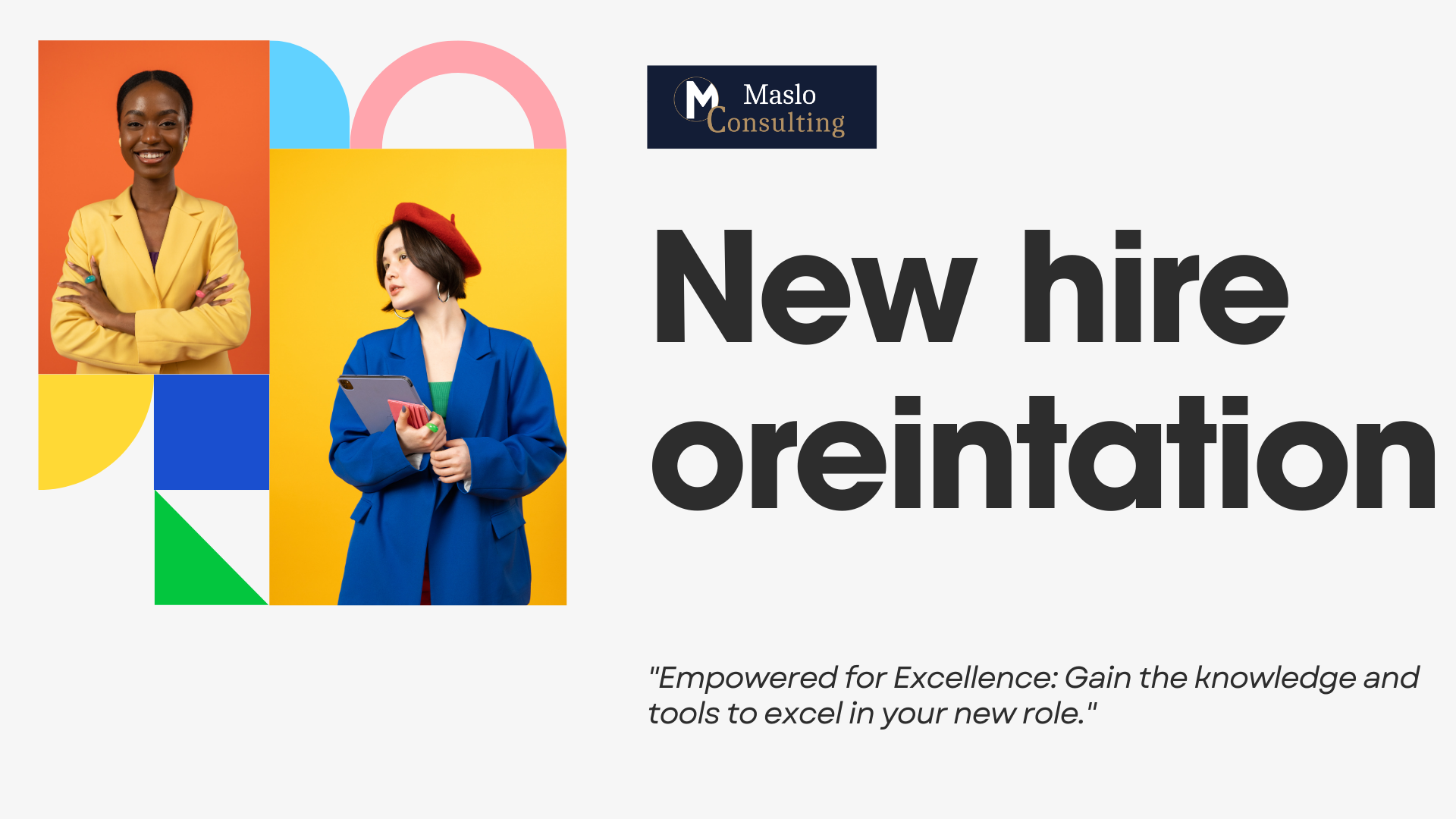 New hire oreintation